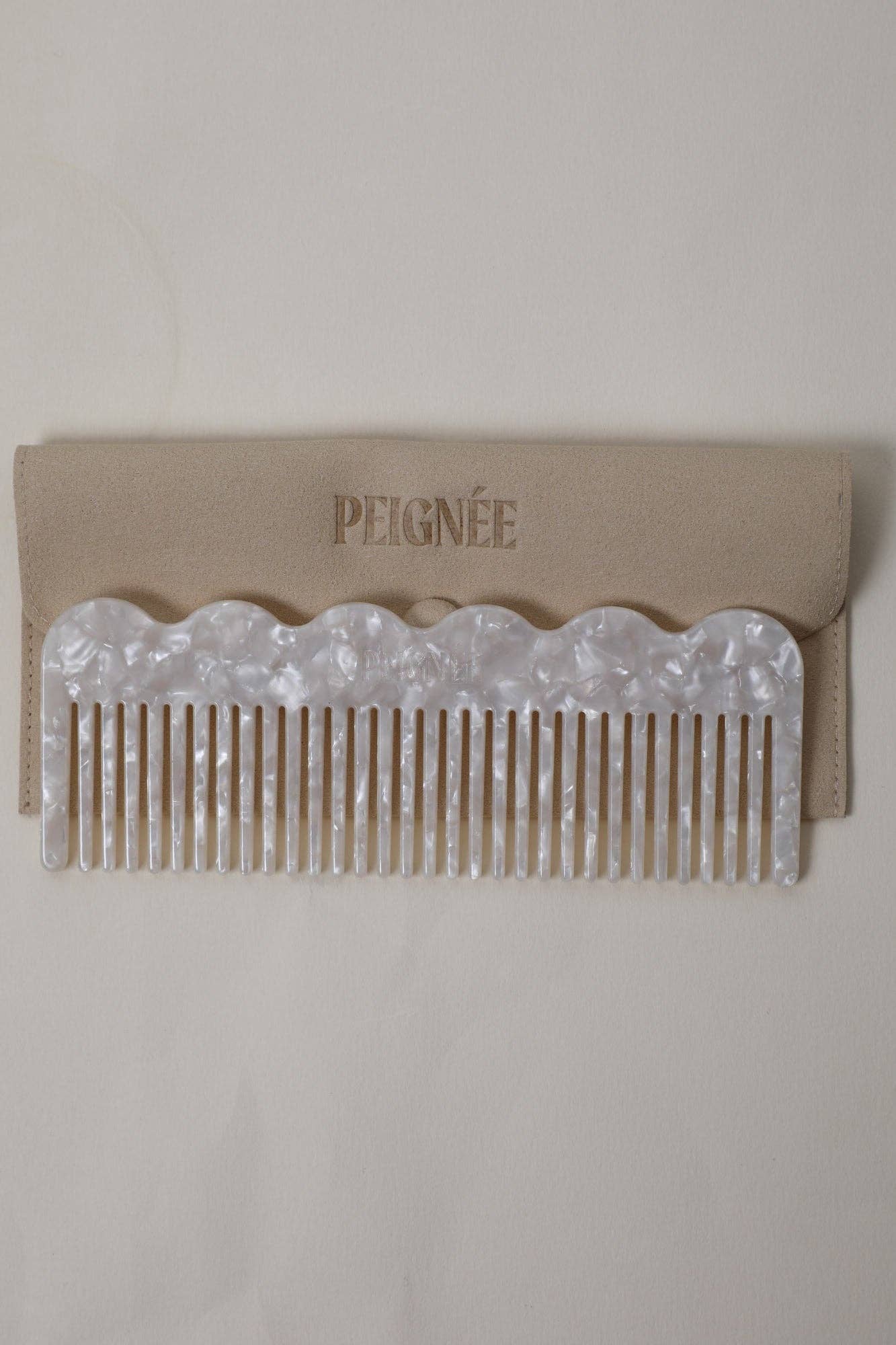 Mother of Pearl Signature Comb