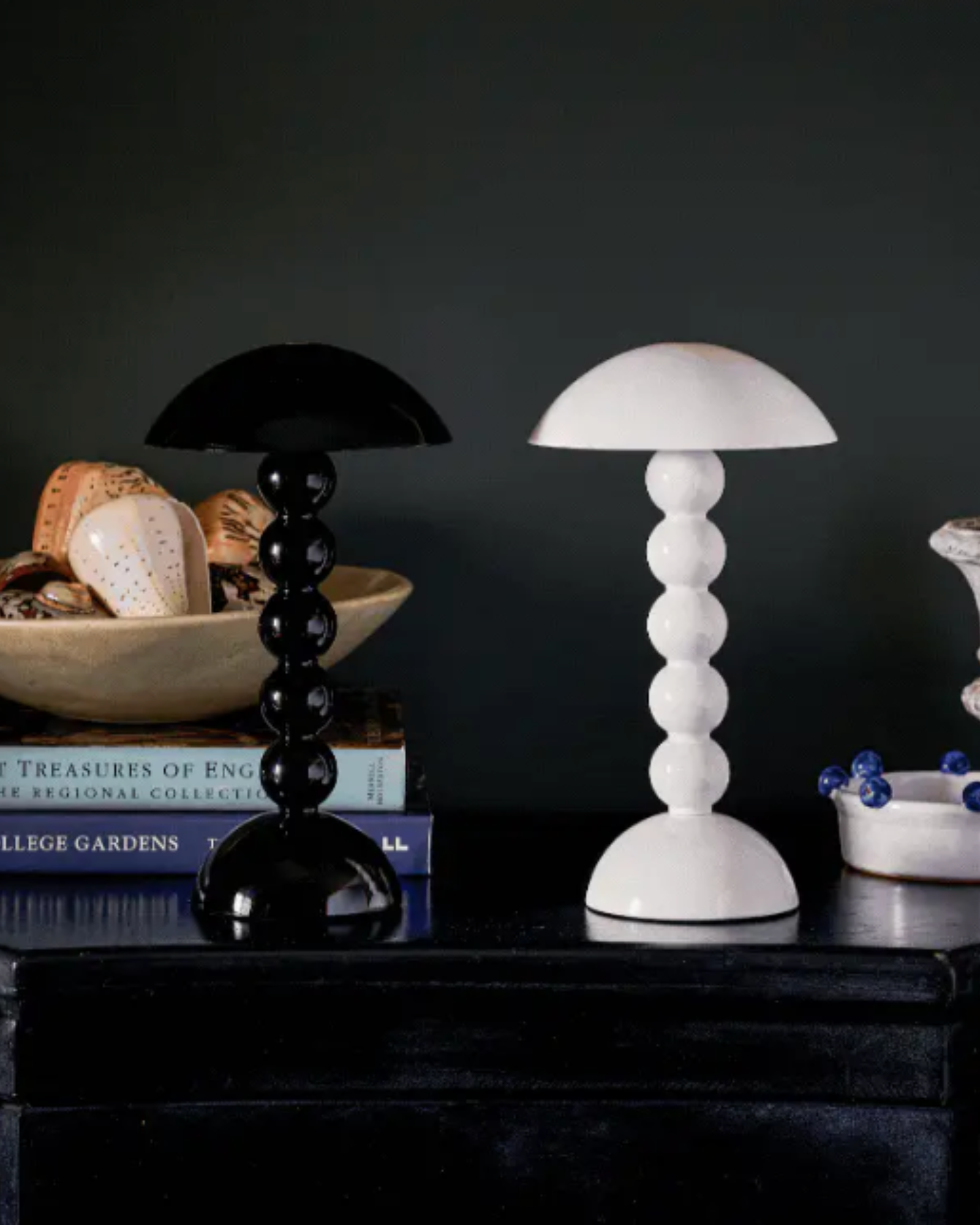 Addison Ross - Black Lacquered Table Lamp