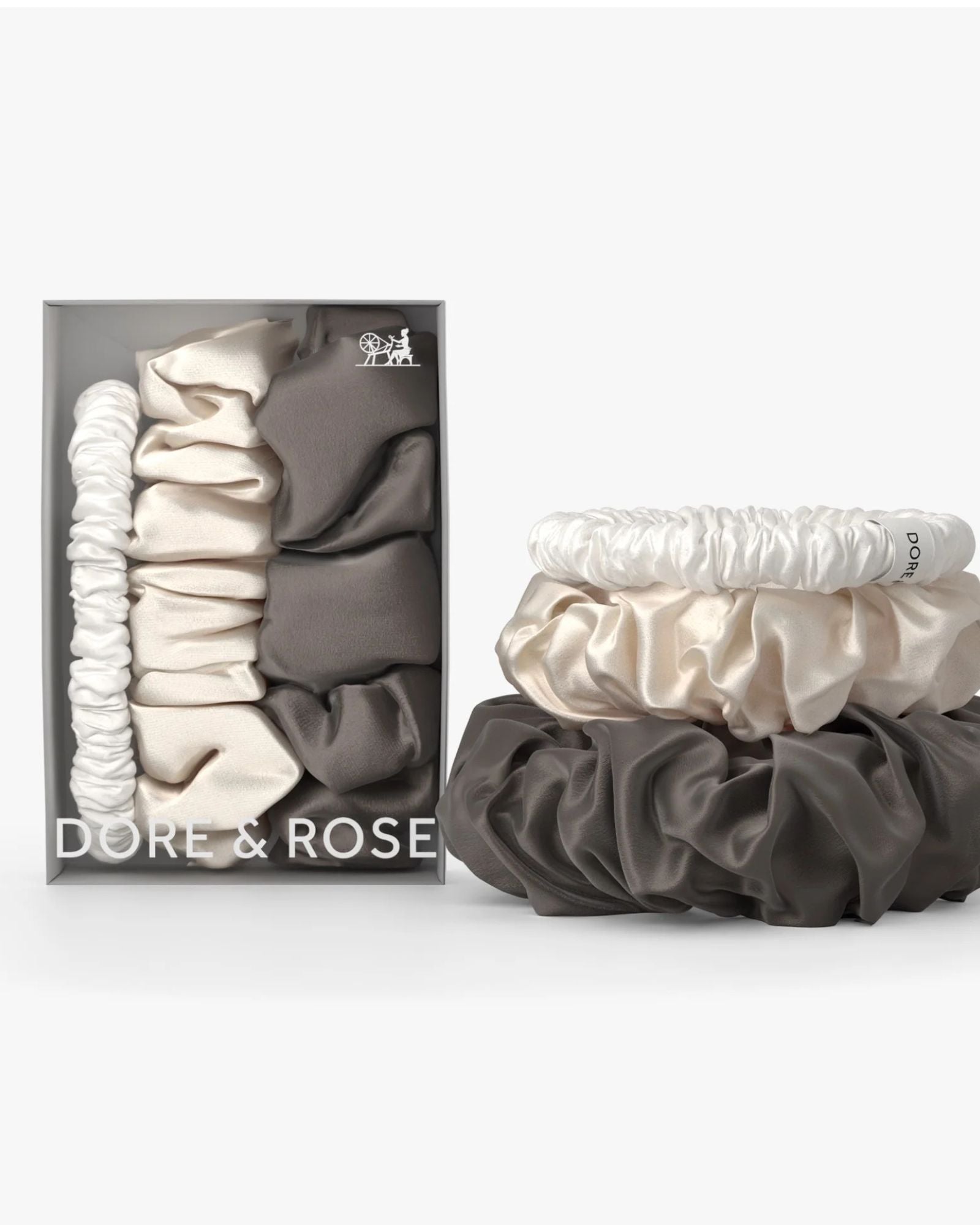 Dore & Rose - Silk Scrunchies