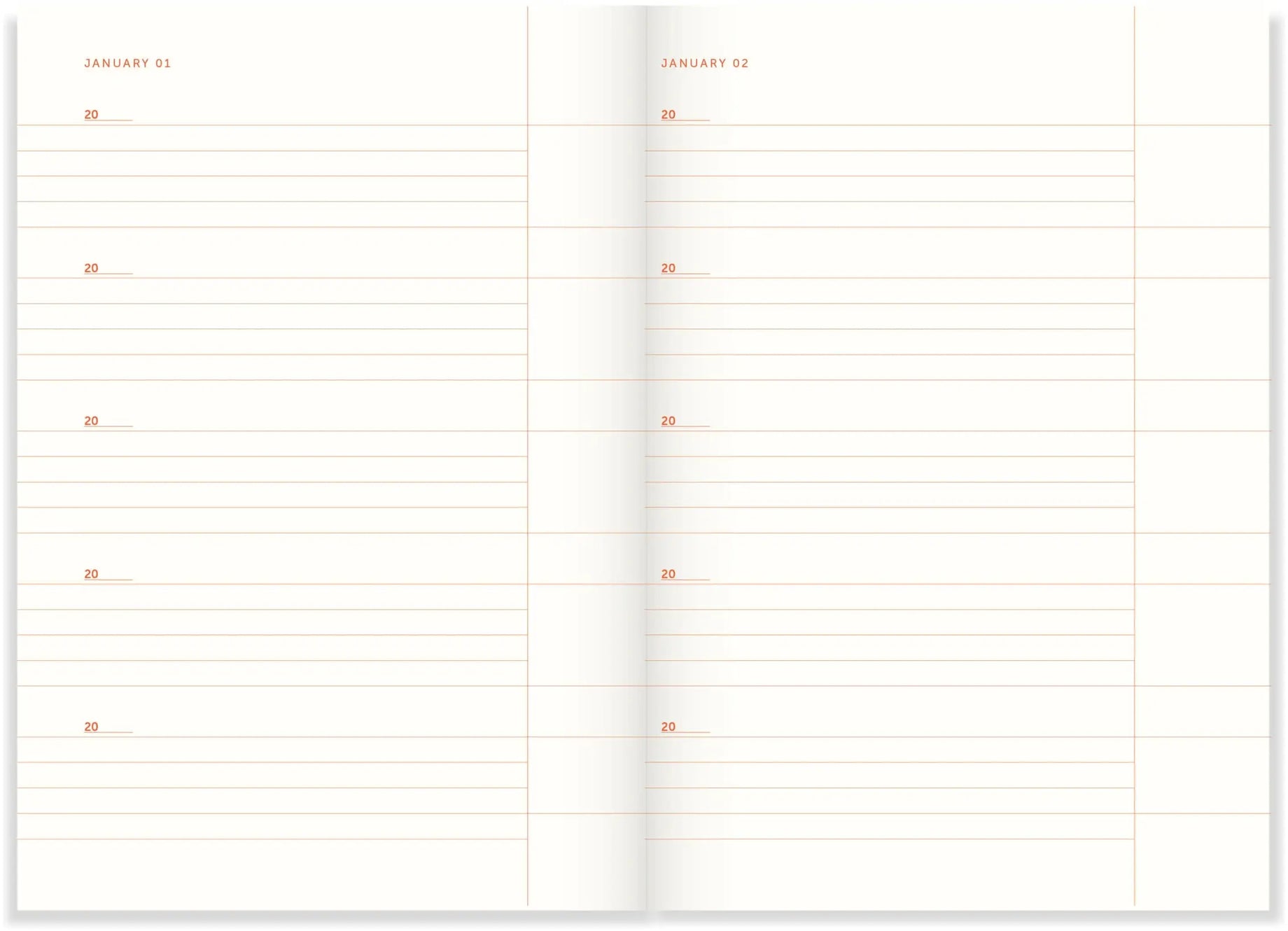One Line a Day Journal