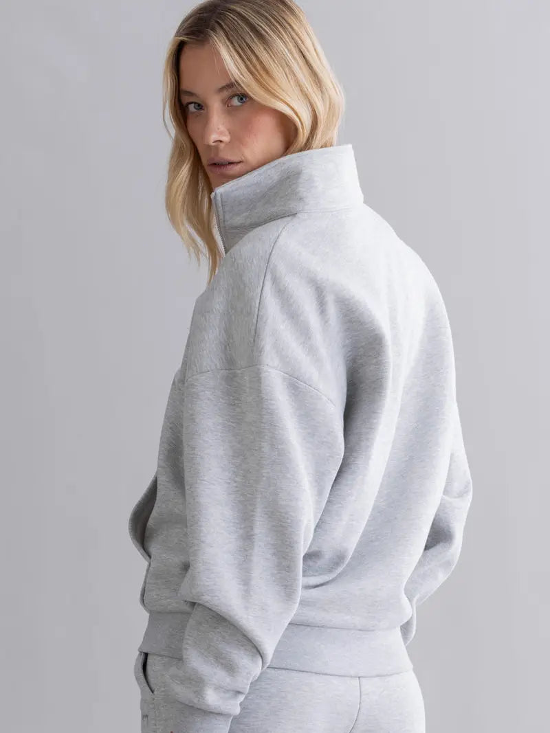 Half Zip Light Sweatshirt