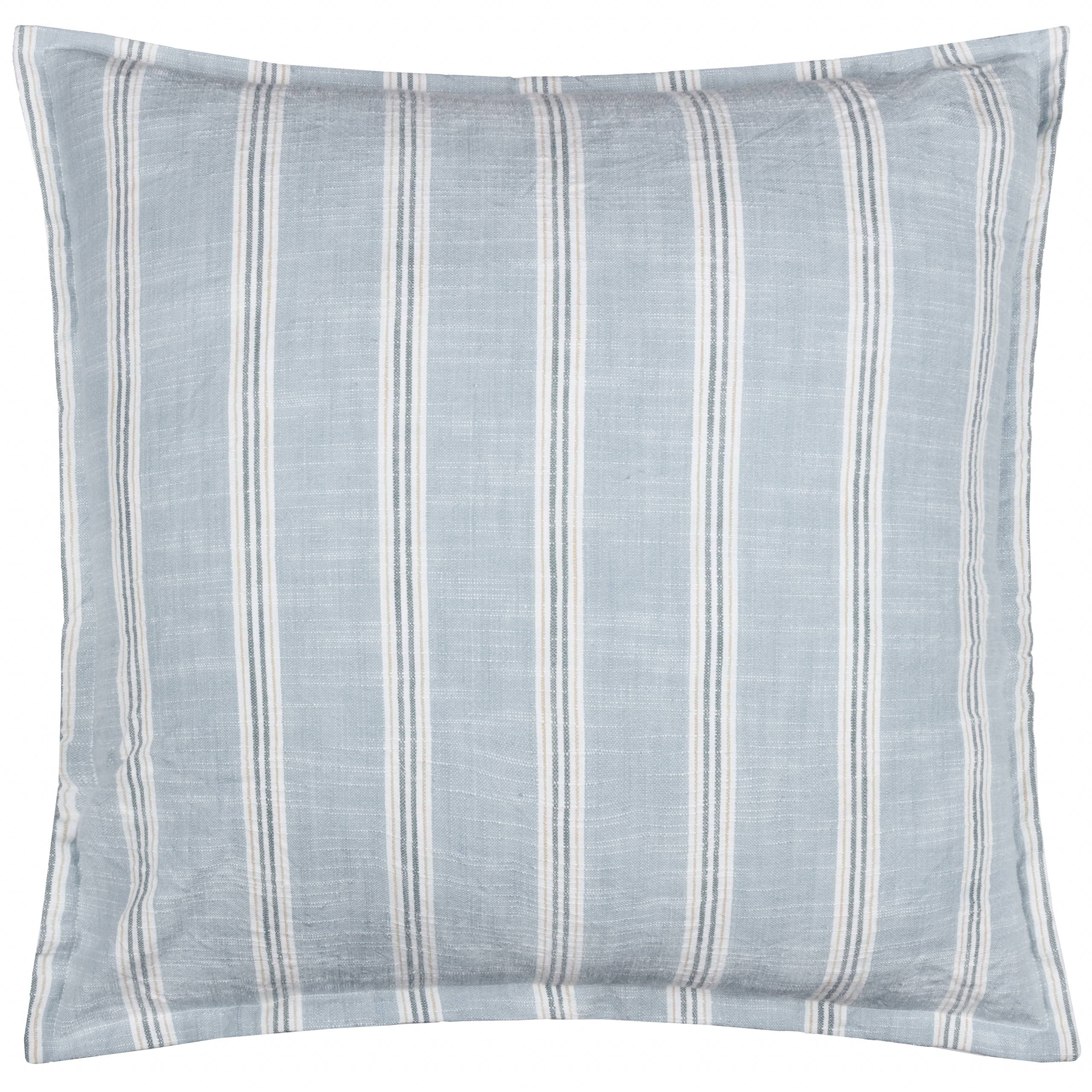 Sail Blue Stripe Cushion Cover