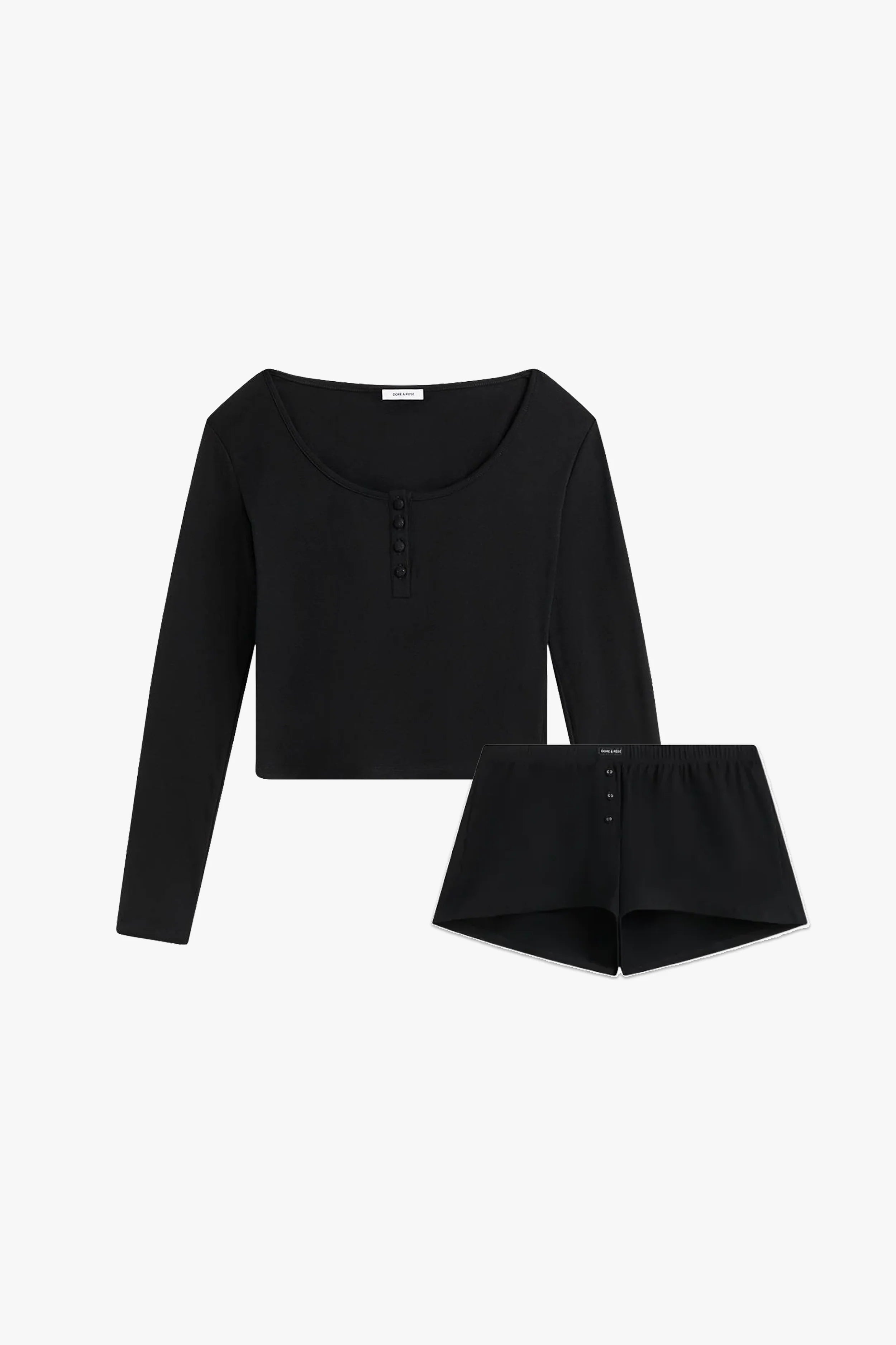 Henley & Short Set