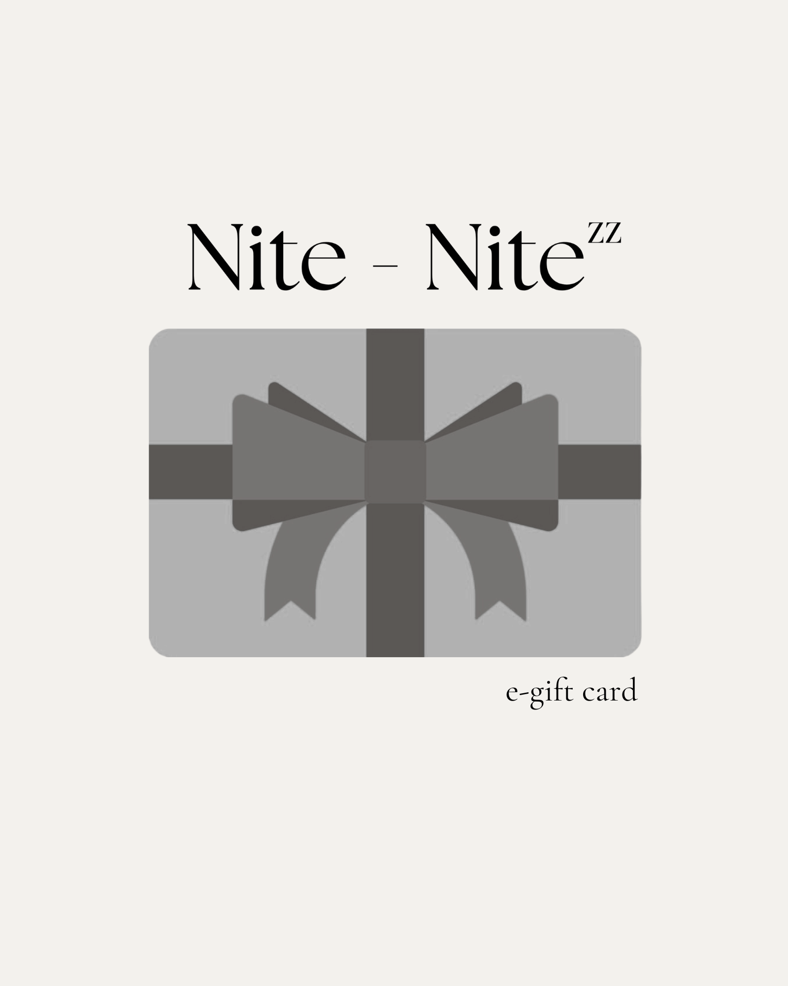 Nite-Nite Gift Card