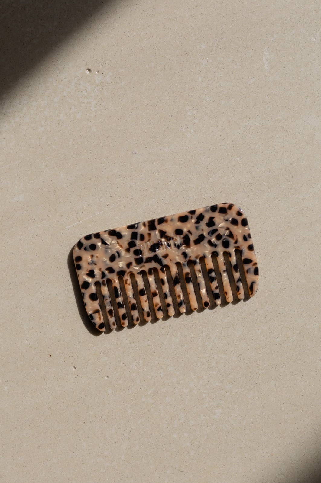 Leopard Travel Comb